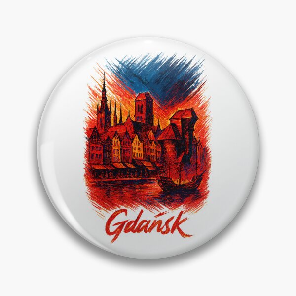 Item preview, Gdansk Gdańsk City Poland Polska Patriot Gift designed and sold by Pineapple-Tree.