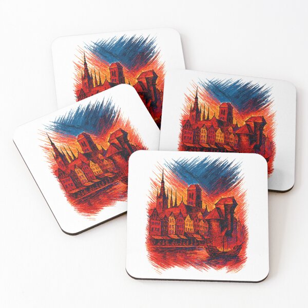 Item preview, Gdansk Gdańsk City Poland Polska Patriot Gift designed and sold by Pineapple-Tree.