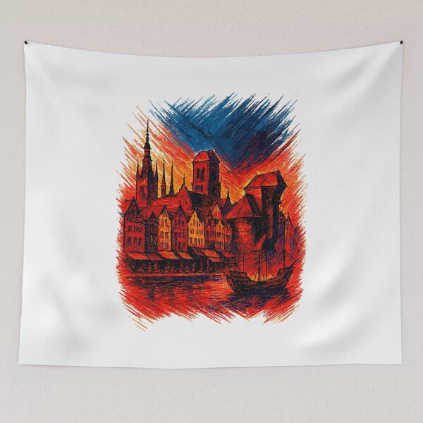 Item preview, Gdansk Gdańsk City Poland Polska Patriot Gift designed and sold by Pineapple-Tree.