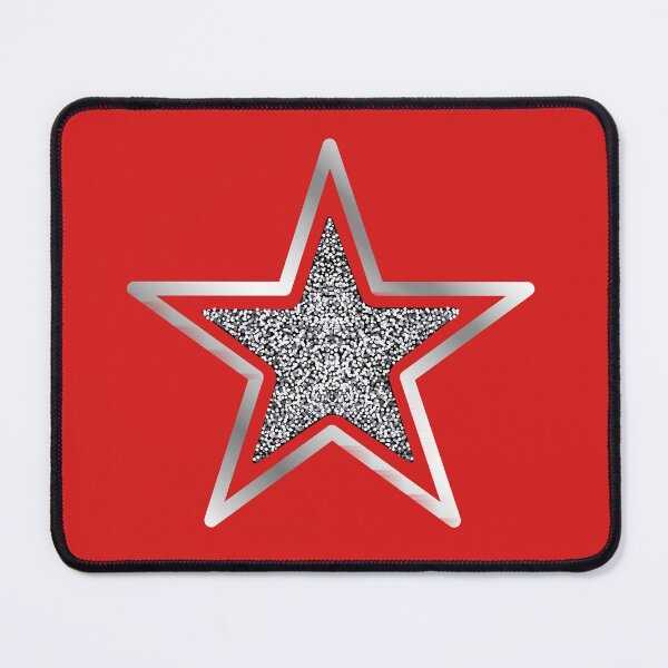 Item preview, Silver cool star designed and sold by Rbnano.