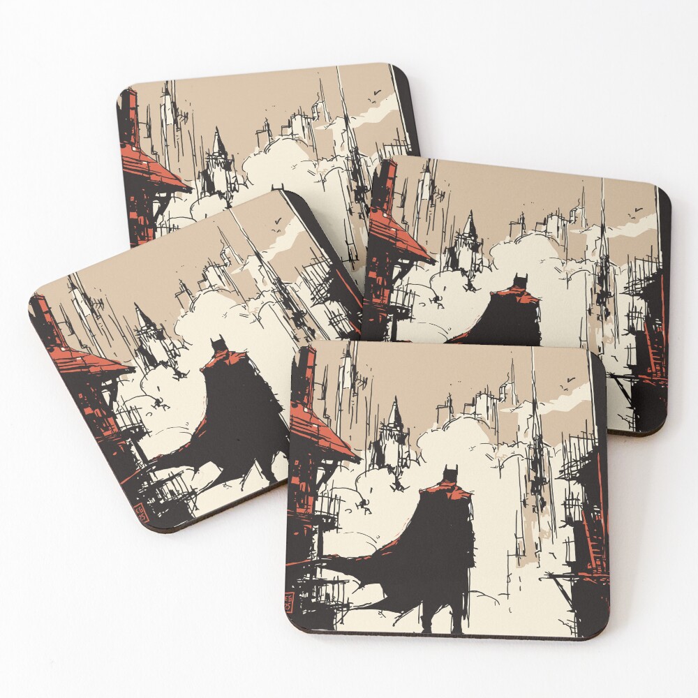 Item preview, Coasters (Set of 4) designed and sold by egdibujitos.