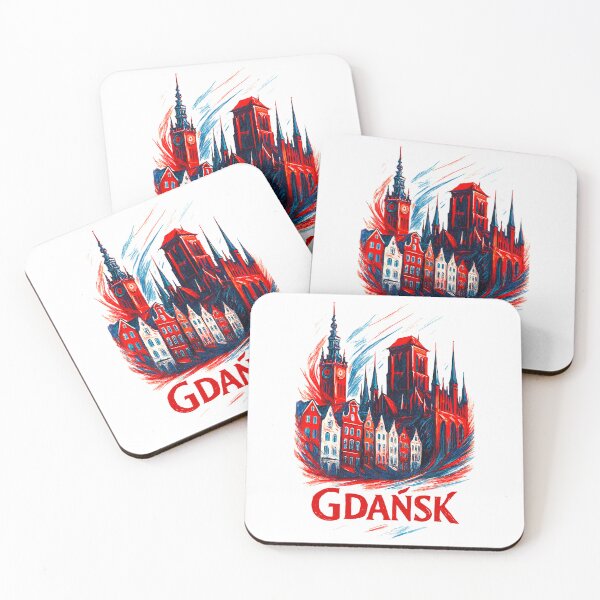 Item preview, Gdansk Gdańsk City Poland Polska Patriot Gift designed and sold by Pineapple-Tree.