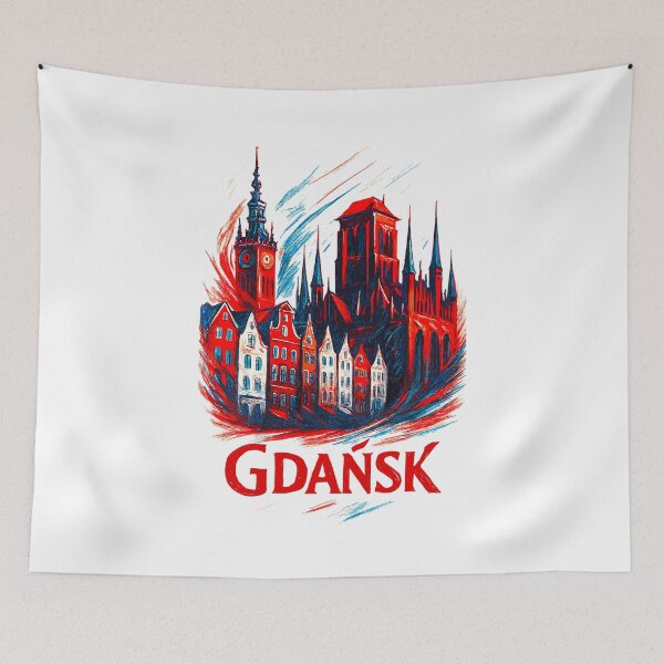 Item preview, Gdansk Gdańsk City Poland Polska Patriot Gift designed and sold by Pineapple-Tree.