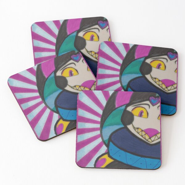 Item preview, Fizzarolli Helluva Boss Fanart Vintage Clown Circus Sticker  designed and sold by feardeargcrafts.