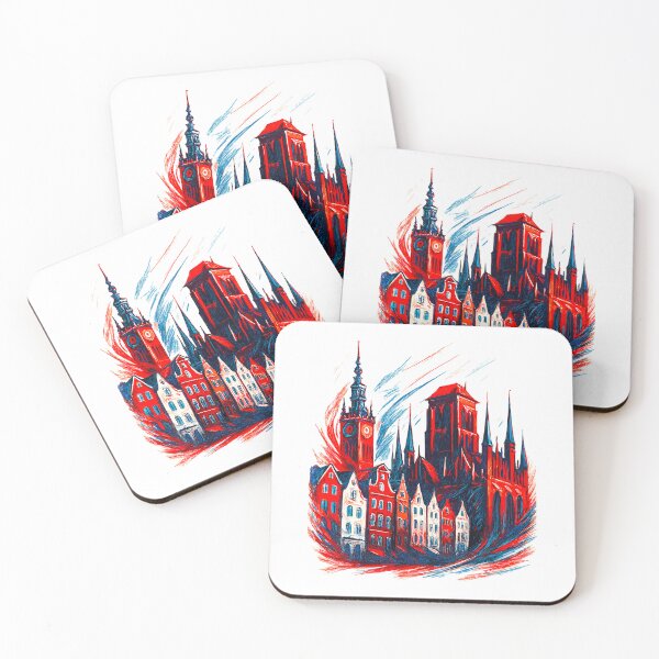 Item preview, Gdansk Gdańsk City Poland Polska Patriot Gift designed and sold by Pineapple-Tree.