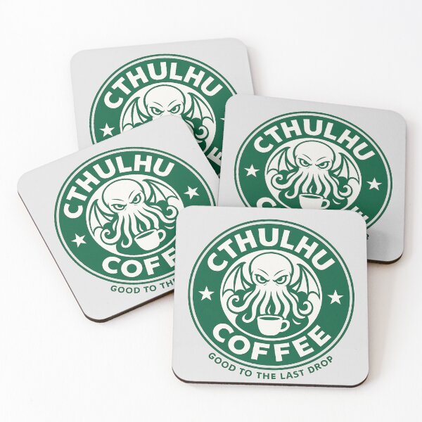 Item preview, Cthulhu's Coffee Good to the Last Drop 2-SM designed and sold by VoglR.