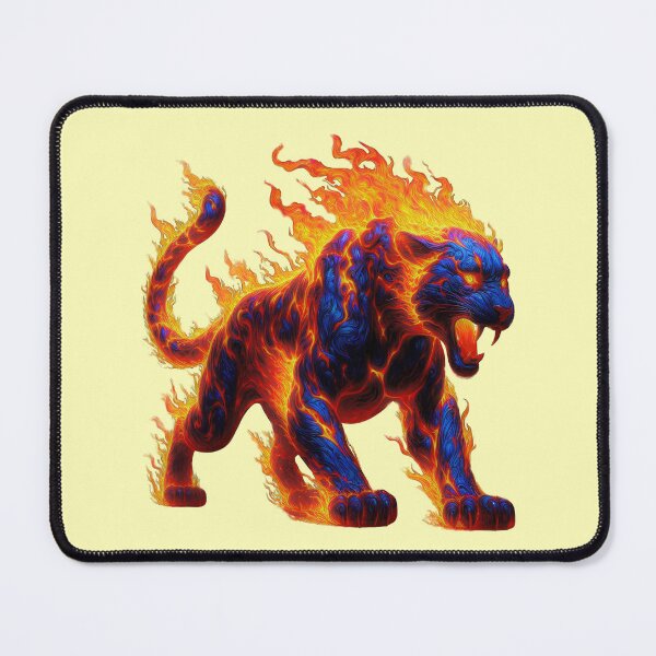 Item preview, Fire spirit, the fierce tiger designed and sold by LoneAngel.