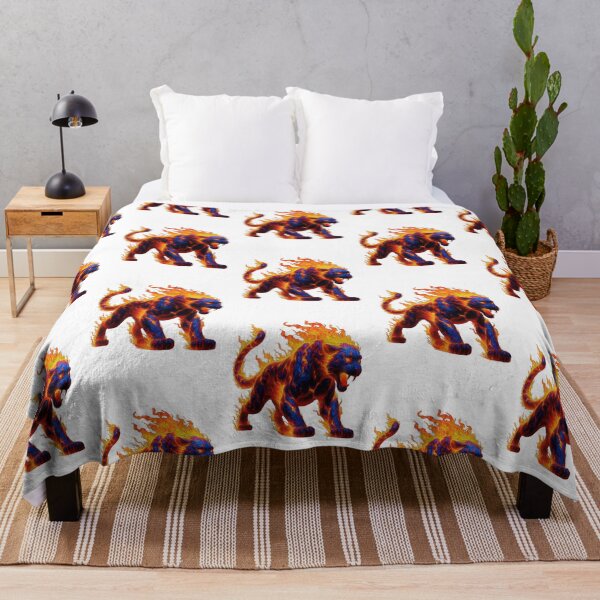Item preview, Fire spirit, the fierce tiger designed and sold by LoneAngel.