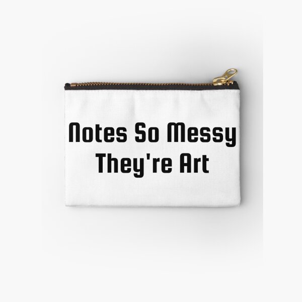 Item preview, Notes So Messy They’re Art designed and sold by Ninjacatoff.