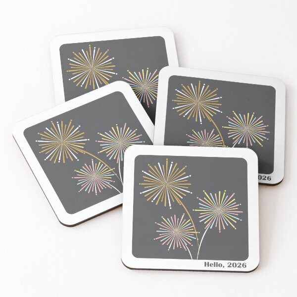 Item preview, Hello, 2026 – Colorful Fireworks Celebration for the New Year and Holiday Season designed and sold by InkoraLab.