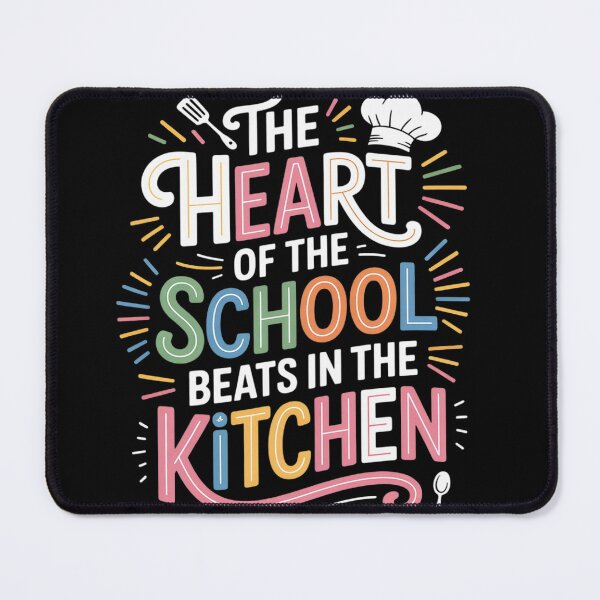 Item preview, The Heart Of The School Beats In The Kitchen Lunch Lad6  designed and sold by InspiredFoul.