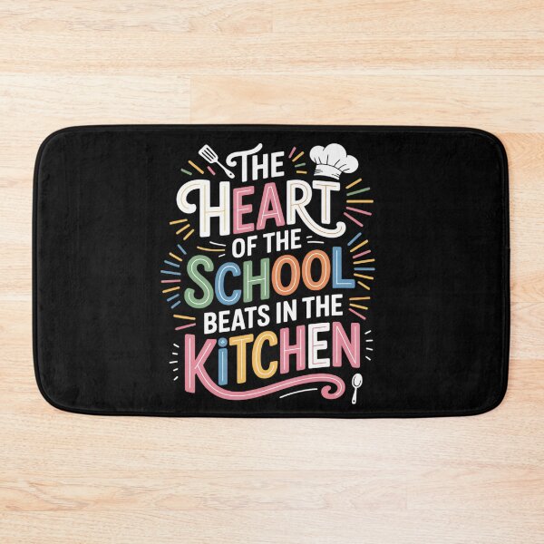 Item preview, The Heart Of The School Beats In The Kitchen Lunch Lad6  designed and sold by InspiredFoul.