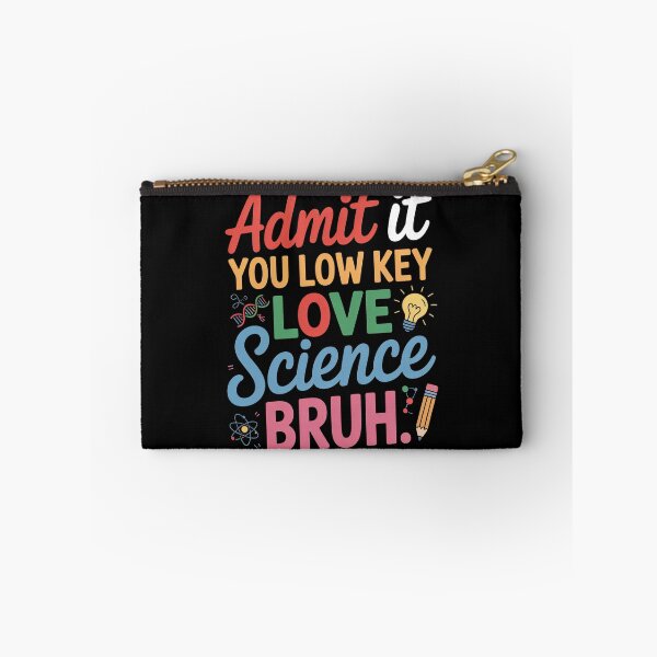Item preview, Low Key Love Science Bruh Quote designed and sold by flagylART.
