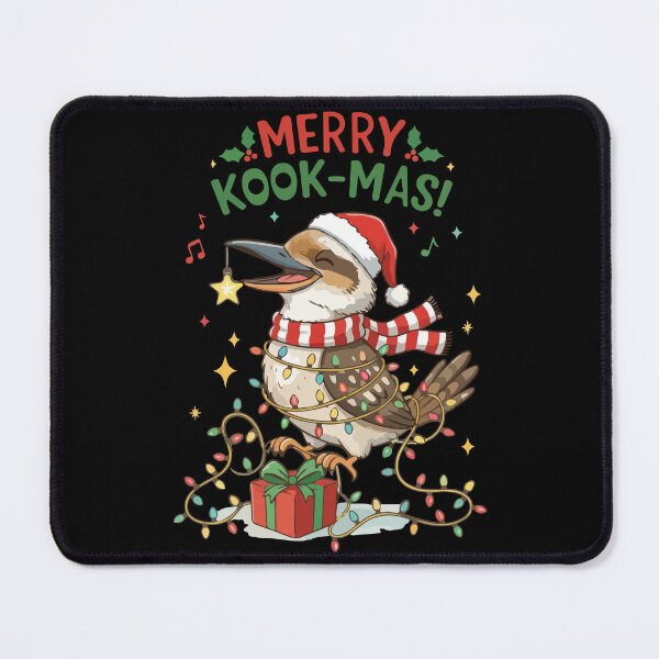 Item preview, Xmas Kookaburra - Christmas kookaburra bird - australian kookaburra - merry kookmas designed and sold by Prtina.