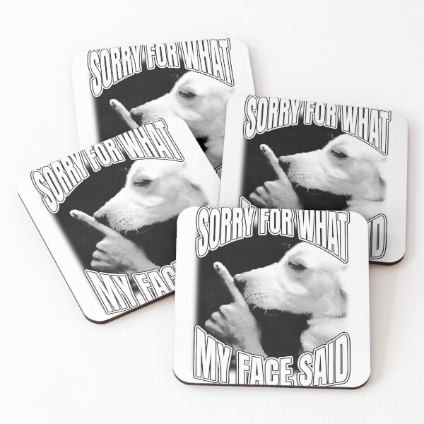 Item preview, Sorry For What My Face Said designed and sold by bngfx.