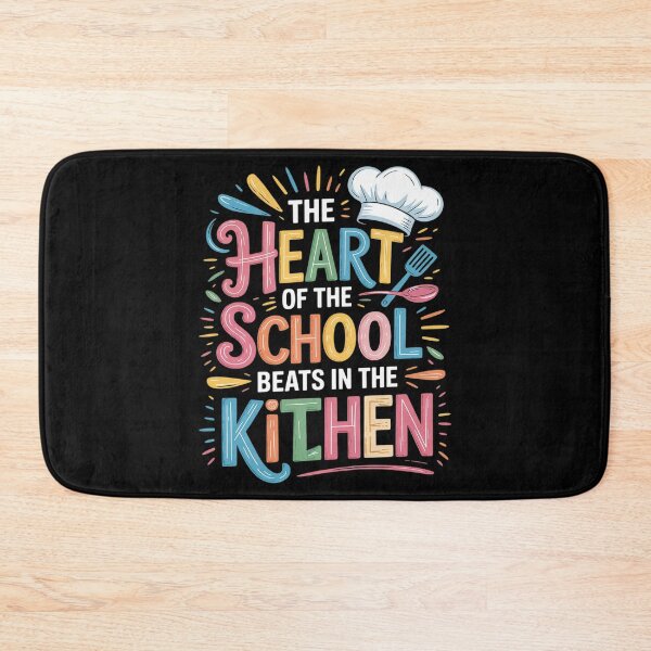 Item preview, The Heart of The School Beats in The Kitchen Lunch Lady 01  designed and sold by InspiredFoul.