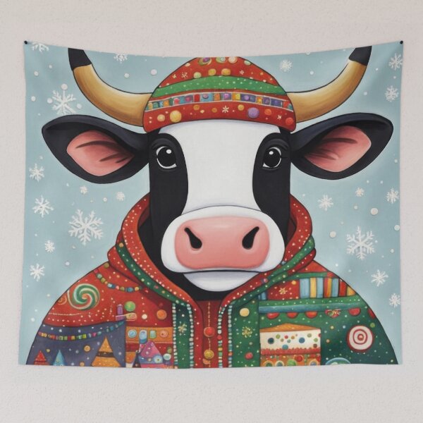 Item preview, Cow Christmas designed and sold by Colin Bentham.