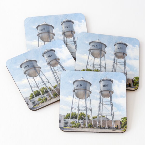 Item preview, Cold and Hot Water Towers designed and sold by Debra Martz.