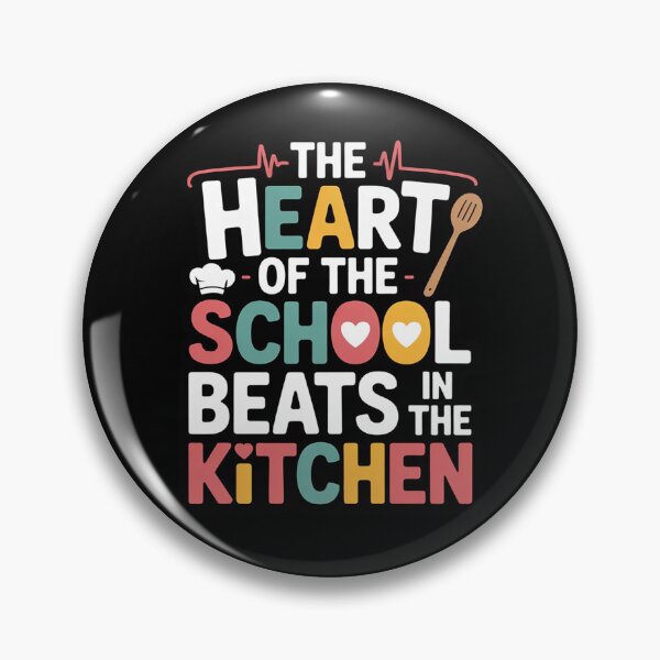 Item preview, The Heart of The School Beats in The Kitchen Lunch Lady 1  designed and sold by InspiredFoul.