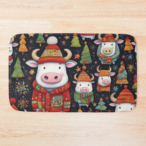Item preview, Cow Christmas designed and sold by Colin Bentham.