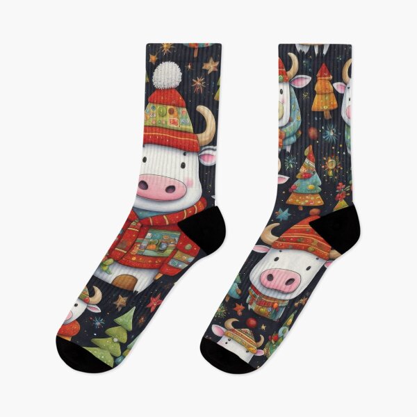 Item preview, Cow Christmas designed and sold by Colin Bentham.