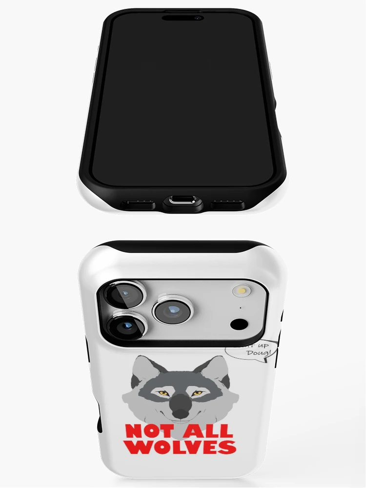 Thumbnail 3 of 4, iPhone Case, Not All Wolves designed and sold by Indepp.