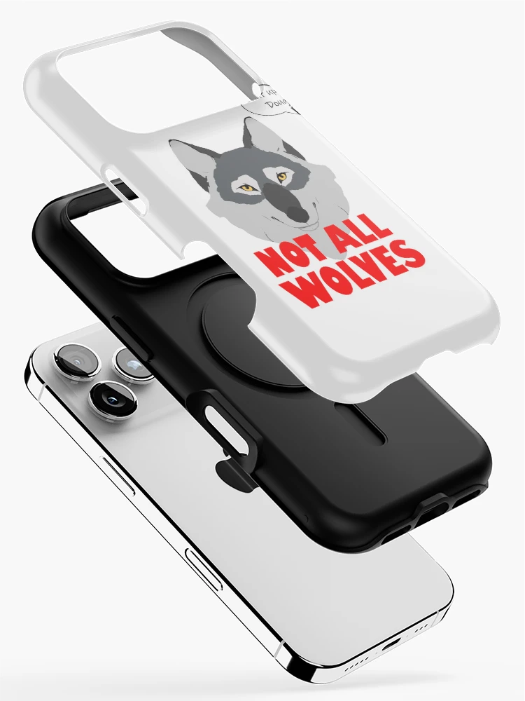 Thumbnail 2 of 4, iPhone Case, Not All Wolves designed and sold by Indepp.