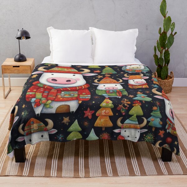 Item preview, Cow Christmas designed and sold by Colin Bentham.
