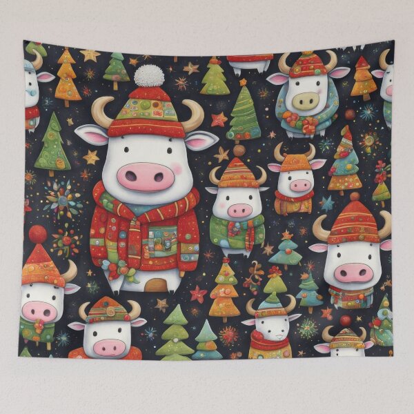 Item preview, Cow Christmas designed and sold by Colin Bentham.