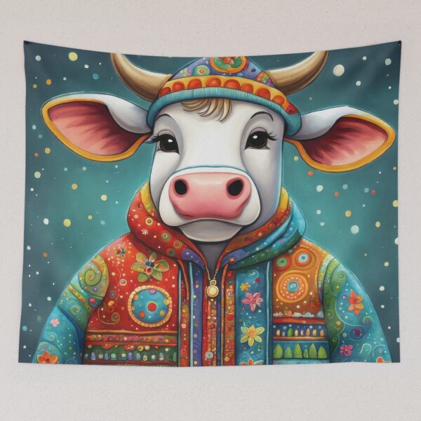Item preview, Cow Christmas designed and sold by Colin Bentham.