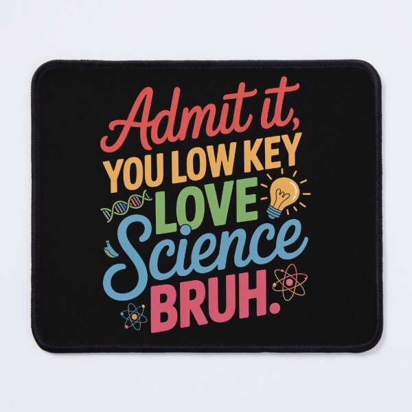 Item preview, Low Key Love Science Bruh Quote designed and sold by flagylART.