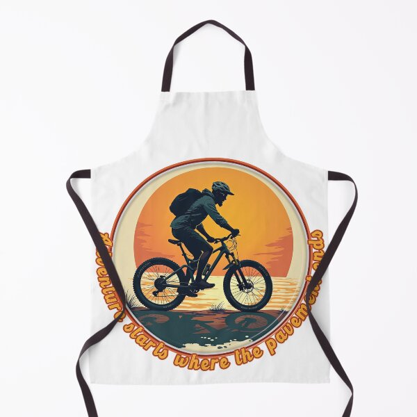 Item preview, MTB - Mountainbiker - Adventure starts where the pavement ends. designed and sold by Imaagica.
