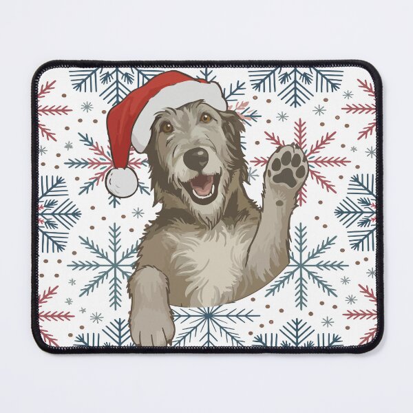 Item preview, Scottish Deerhound Dog Celebrating Christmas designed and sold by Prtina.
