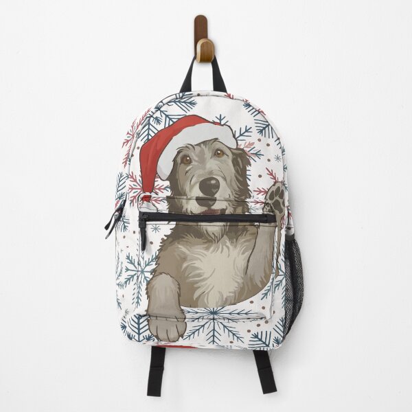 Item preview, Scottish Deerhound Dog Celebrating Christmas designed and sold by Prtina.