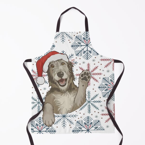 Item preview, Scottish Deerhound Dog Celebrating Christmas designed and sold by Prtina.