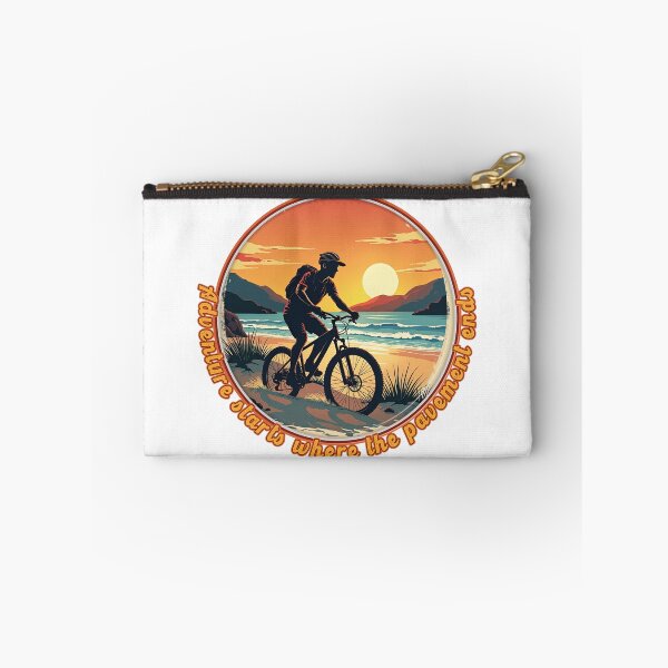 Item preview, MTB - Mountainbiker - Adventure starts where the pavement ends. designed and sold by Imaagica.