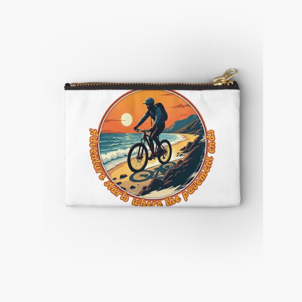 Item preview, MTB - Mountainbiker - Adventure starts where the pavement ends. designed and sold by Imaagica.