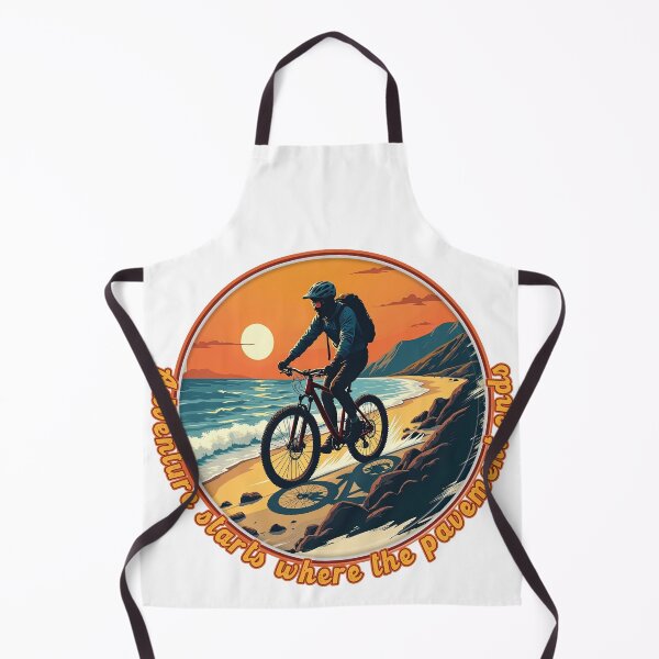 Item preview, MTB - Mountainbiker - Adventure starts where the pavement ends. designed and sold by Imaagica.