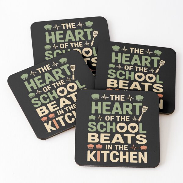 Item preview, The Heart of The School Beats in The Kitchen Lunch Lady 04  designed and sold by InspiredFoul.