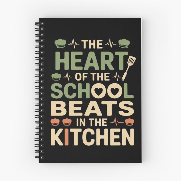Item preview, The Heart of The School Beats in The Kitchen Lunch Lady 04  designed and sold by InspiredFoul.