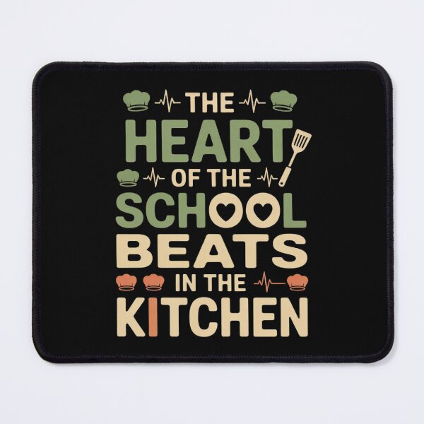Item preview, The Heart of The School Beats in The Kitchen Lunch Lady 04 designed and sold by InspiredFoul.