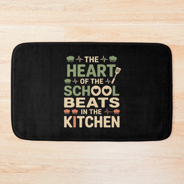 Item preview, The Heart of The School Beats in The Kitchen Lunch Lady 04  designed and sold by InspiredFoul.