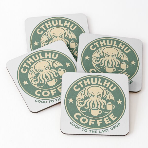 Item preview, Cthulhu's Coffee Good to the Last Drop 3-SM designed and sold by VoglR.