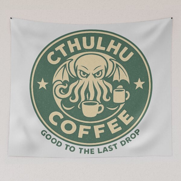 Item preview, Cthulhu's Coffee Good to the Last Drop 3-SM designed and sold by VoglR.