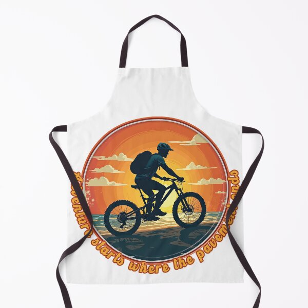 Item preview, MTB - Mountainbiker - Adventure starts where the pavement ends. designed and sold by Imaagica.