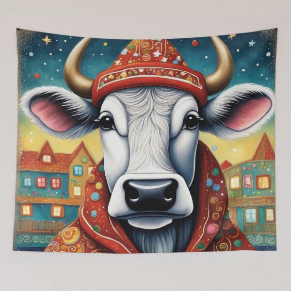 Item preview, Cow Christmas designed and sold by Colin Bentham.
