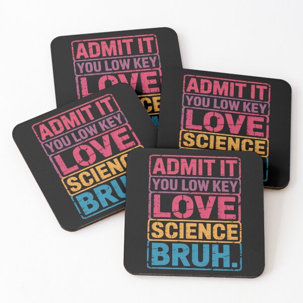 Item preview, Low Key Love Science Bruh Quote designed and sold by flagylART.