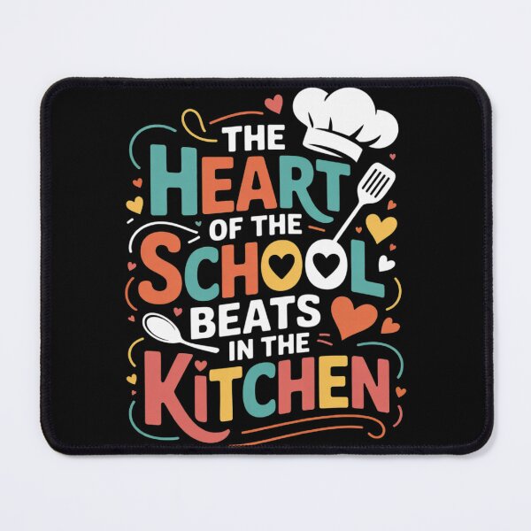 Item preview, The Heart of The School Beats in The Kitchen Lunch Lady 05 designed and sold by InspiredFoul.