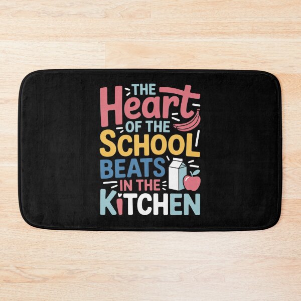 Item preview, The Heart Of The School Beats In The Kitchen Lunch Lady 6  designed and sold by InspiredFoul.
