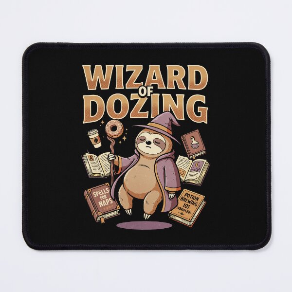 Item preview, Wizard of Dozing Sleepy Sloth Magic designed and sold by tollaru.